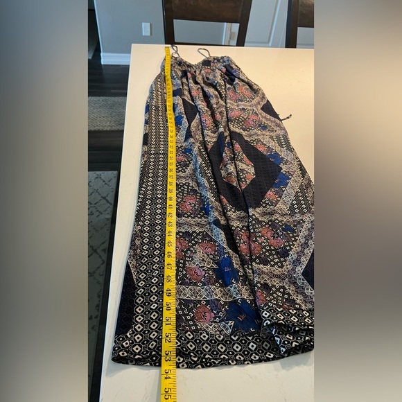 Fire Los Angeles Blue and Pink Maxi Dress Size S - Picture 6 of 8